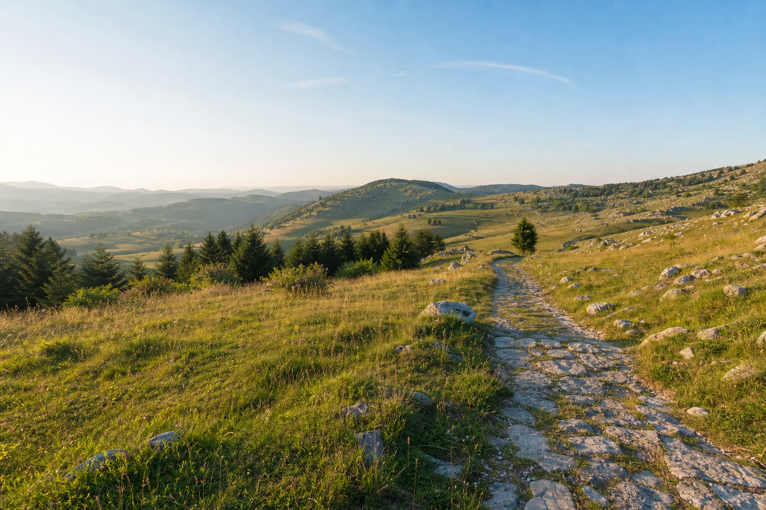 Pogled čez Banjško planoto